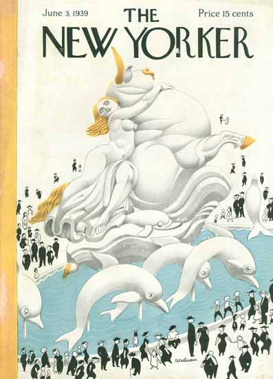 Christina Malman The New Yorker 1939_06_03 Copyright | The New Yorker Graphic Art Covers 1925-1945