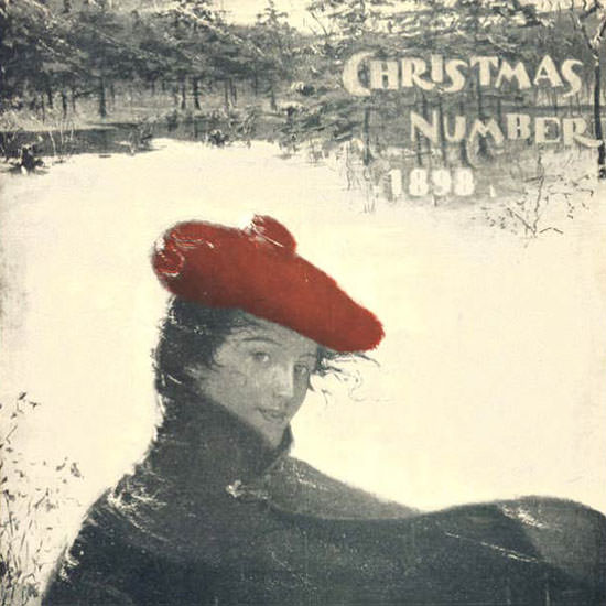 Christmas Number Life Magazine 1898-12-03 Copyright crop | Best of 1891-1919 Ad and Cover Art