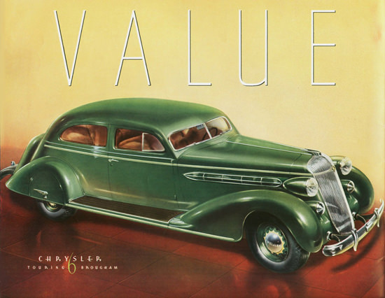 Chrysler 6 Touring Brougham 1936 | Vintage Cars 1891-1970