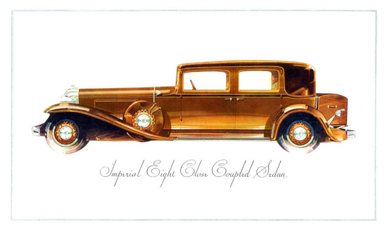 Chrysler Imperial Eight Close Coupled 1931 | Vintage Cars 1891-1970