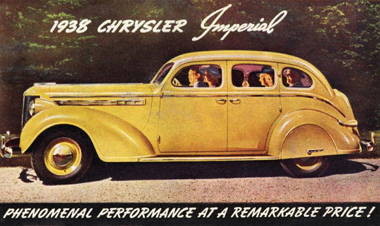 Chrysler Imperial Touring Sedan 1938 | Vintage Cars 1891-1970