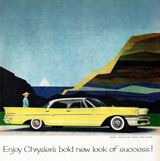 Chrysler New Yorker 1958 Look Of Bold Success | Vintage Cars 1891-1970