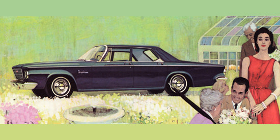 Chrysler Newport Sedan 1963 Flowers | Vintage Cars 1891-1970