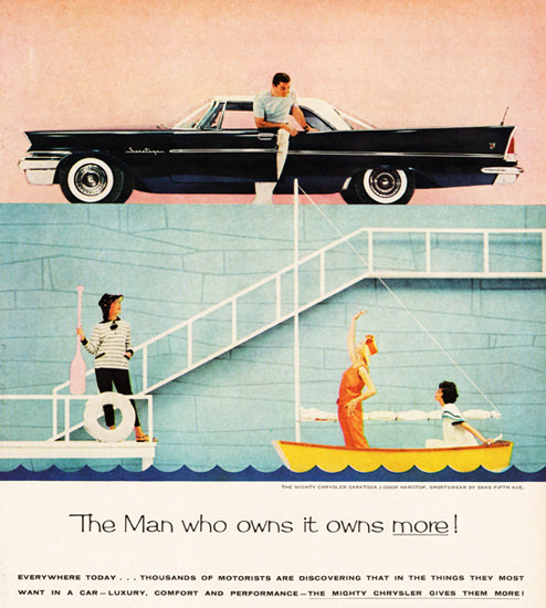 Chrysler Saratoga 1958 The Man Who Owns It | Vintage Cars 1891-1970