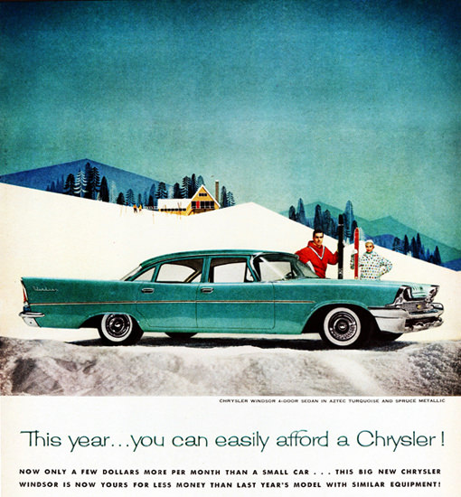 Chrysler Windsor Sedan 1958 You Can Afford | Vintage Cars 1891-1970