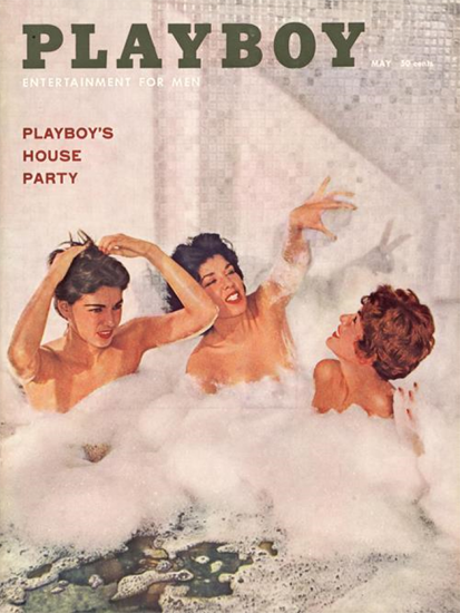 Cindy Fuller and other Cover Girls Playboy 1959-05 Copyright Sex Appeal | Sex Appeal Vintage Ads and Covers 1891-1970