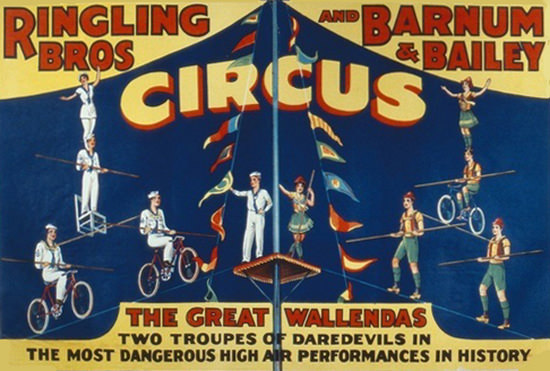 Circus Ringling Bros Barnum Baley | Vintage Ad and Cover Art 1891-1970