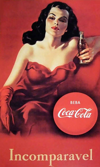 Coca-Cola Incomparavel Beba Coca-Cola Coke | Sex Appeal Vintage Ads and Covers 1891-1970