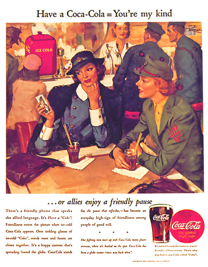 Coca-Cola You Are In My Mind | Vintage Ad and Cover Art 1891-1970