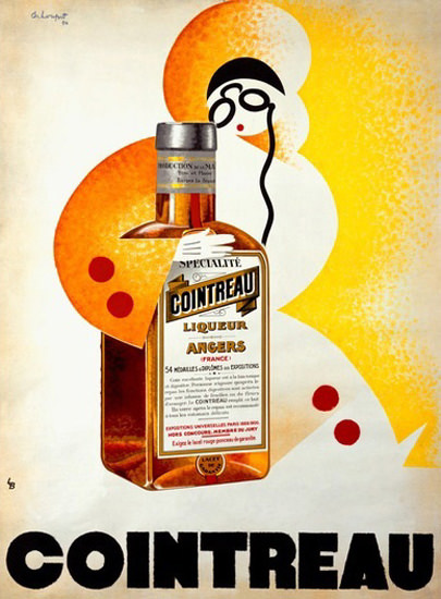 Cointreau Liqueur Angers Charles Loupot | Vintage Ad and Cover Art 1891-1970