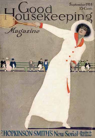 Coles Phillips Good Housekeeping September 1914 Copyright C | 200 Coles Phillips Magazine Covers and Ads 1908-1927