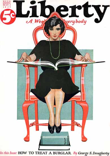 Coles Phillips Liberty Magazine May 2 1925 Sex Appeal | Sex Appeal Vintage Ads and Covers 1891-1970