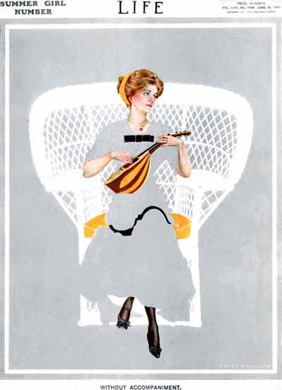 Coles Phillips Life Magazine 1911-06-15 Copyright C | 200 Coles Phillips Magazine Covers and Ads 1908-1927