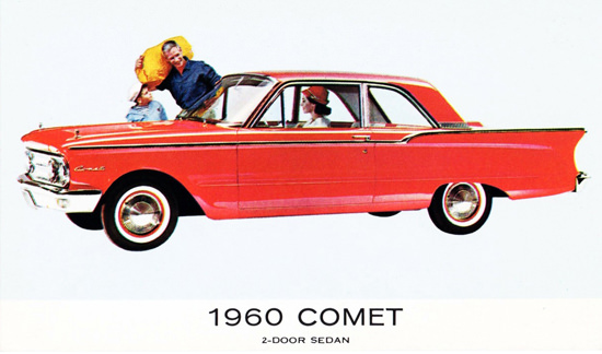 Comet Sedan 1960 Red | Vintage Cars 1891-1970