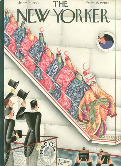 Constantin Alajalov The New Yorker 1930_06_07 Copyright | The New Yorker Graphic Art Covers 1925-1945