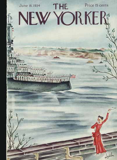 Constantin Alajalov The New Yorker 1934_06_16 Copyright | The New Yorker Graphic Art Covers 1925-1945