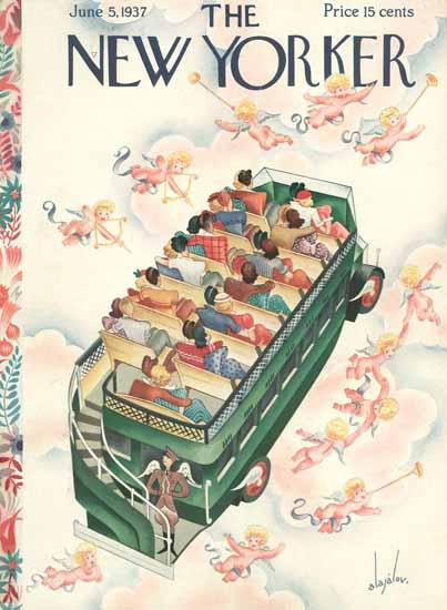 Constantin Alajalov The New Yorker 1937_06_05 Copyright | The New Yorker Graphic Art Covers 1925-1945