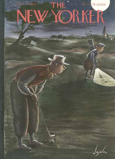 Constantin Alajalov The New Yorker 1938_10_01 Copyright | The New Yorker Graphic Art Covers 1925-1945