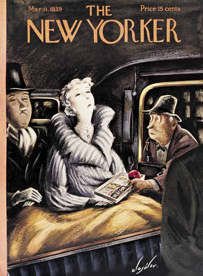 Constantin Alajalov The New Yorker 1939_03_11 Copyright | Mad Men Art ...