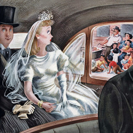 Constantin Alajalov The New Yorker 1942_06_20 Copyright crop | Best of 1940s Ad and Cover Art