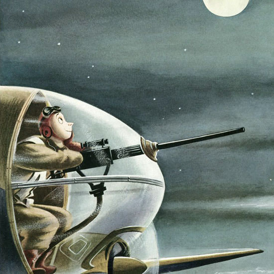 Constantin Alajalov The New Yorker 1942_08_22 Copyright crop | Best of 1940s Ad and Cover Art