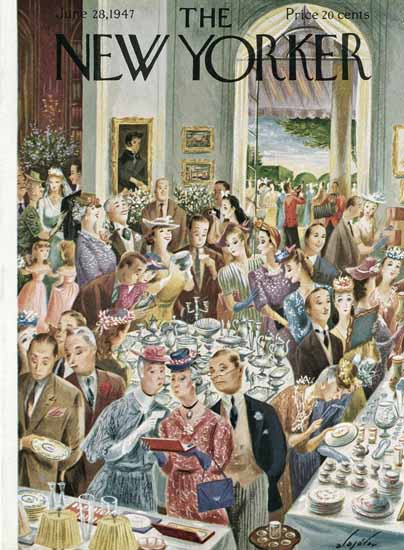 Constantin Alajalov The New Yorker 1947_06_28 Copyright | The New Yorker Graphic Art Covers 1946-1970