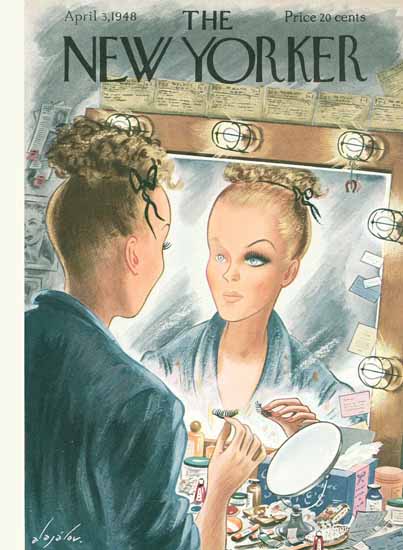 Constantin Alajalov The New Yorker 1948_04_03 Copyright | The New Yorker Graphic Art Covers 1946-1970