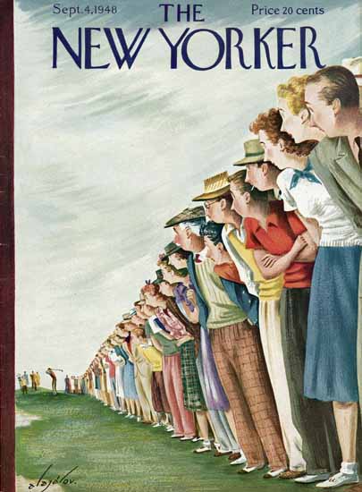 Constantin Alajalov The New Yorker 1948_09_04 Copyright | The New Yorker Graphic Art Covers 1946-1970