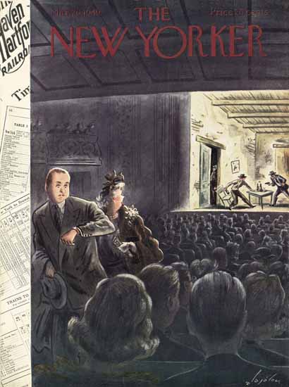 Constantin Alajalov The New Yorker 1949_03_26 Copyright | The New Yorker Graphic Art Covers 1946-1970