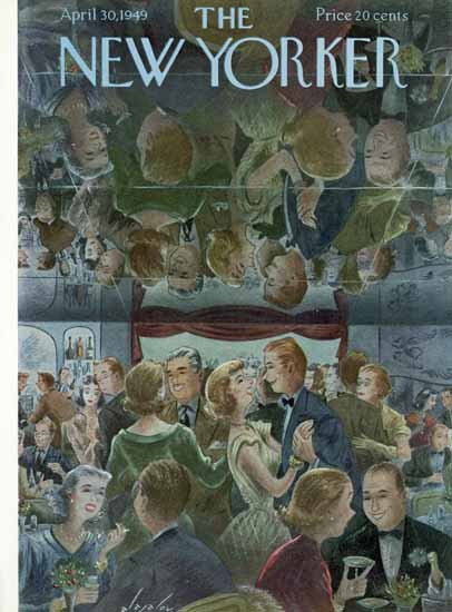 Constantin Alajalov The New Yorker 1949_04_30 Copyright | The New Yorker Graphic Art Covers 1946-1970