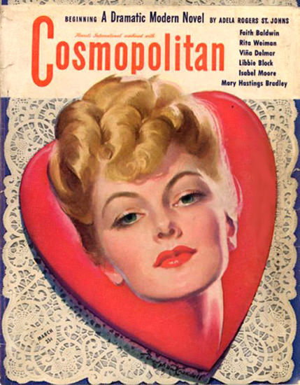 Cosmopolitan Magazine Adela Rogers St Johns | Sex Appeal Vintage Ads and Covers 1891-1970