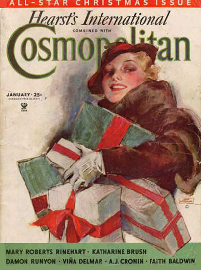 Cosmopolitan Magazine Copyright 1935 Mary Roberts | Sex Appeal Vintage Ads and Covers 1891-1970