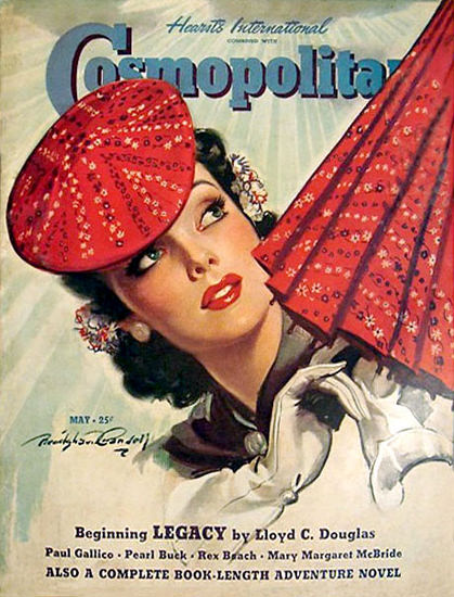 Cosmopolitan Magazine Copyright 1940 Legacy | Sex Appeal Vintage Ads and Covers 1891-1970