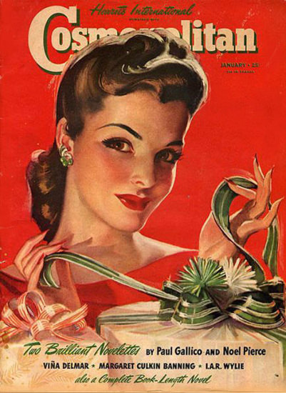 Cosmopolitan Magazine Paul Gallico Noel Pierce | Sex Appeal Vintage Ads and Covers 1891-1970