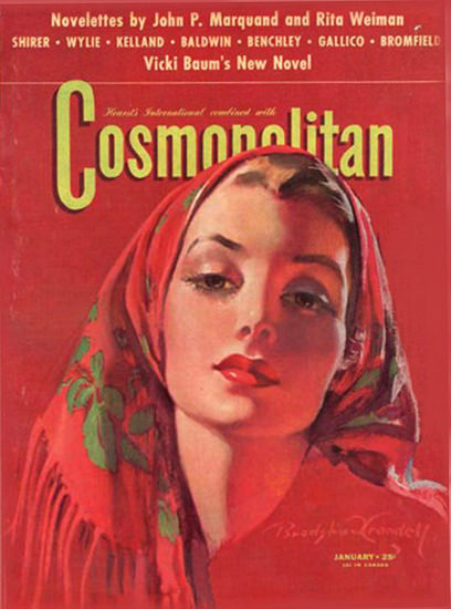 Cosmopolitan Magazine Vicki Baum | Sex Appeal Vintage Ads and Covers 1891-1970