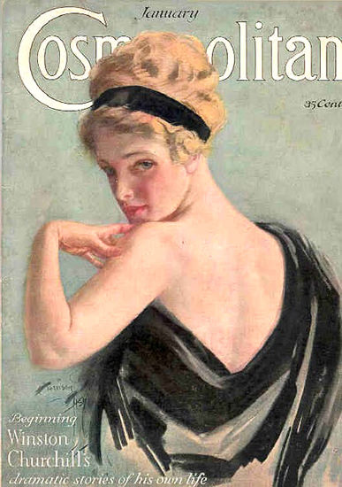 Cosmopolitan Magazine Winston Churchill Stories | Sex Appeal Vintage Ads and Covers 1891-1970