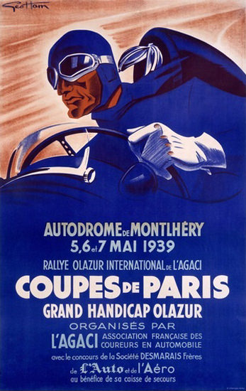 Coupes De Paris Grand Handicap Olazur 1939 | Vintage Ad and Cover Art 1891-1970