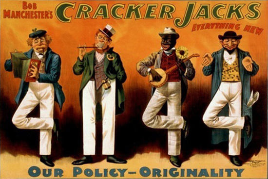 Cracker Jacks Bob Manchester Our Policy | Vintage Ad and Cover Art 1891-1970