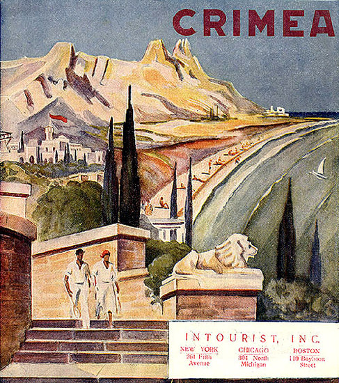 Crimea Intourist Inc | Vintage Travel Posters 1891-1970