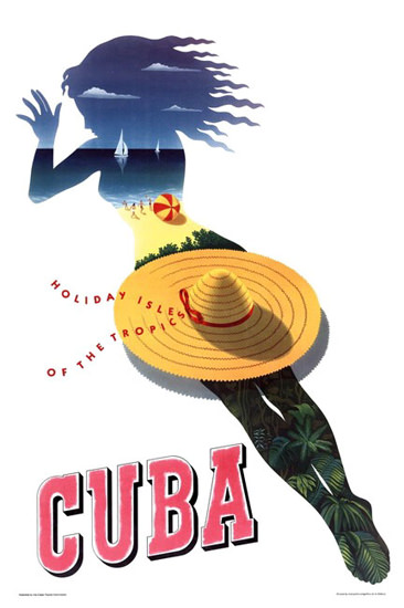 Cuba Holiday Isle Of The Tropics 1950s | Sex Appeal Vintage Ads and Covers 1891-1970