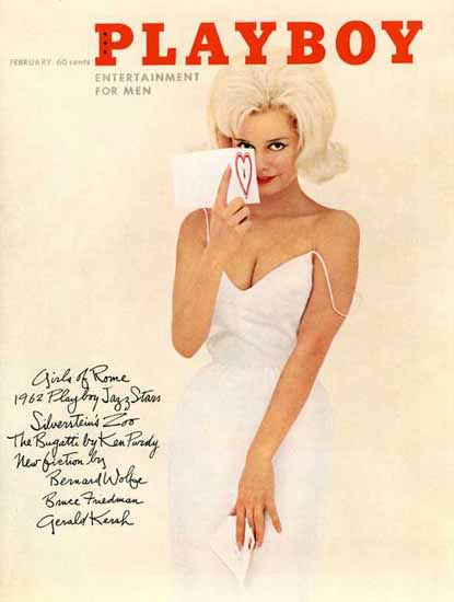 Cynthia Maddox Playboy Magazine 1962-02 Copyright Sex Appeal | Sex Appeal Vintage Ads and Covers 1891-1970