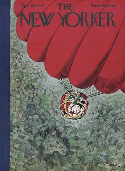 Daniel Alain Brustlein The New Yorker 1944_12_16 Copyright | The New Yorker Graphic Art Covers 1925-1945