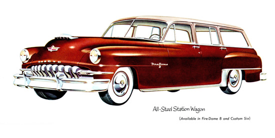 DeSoto All Steel Station Wagon 1952 | Vintage Cars 1891-1970