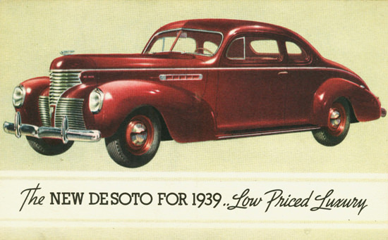 DeSoto Coupe 1939 | Vintage Cars 1891-1970