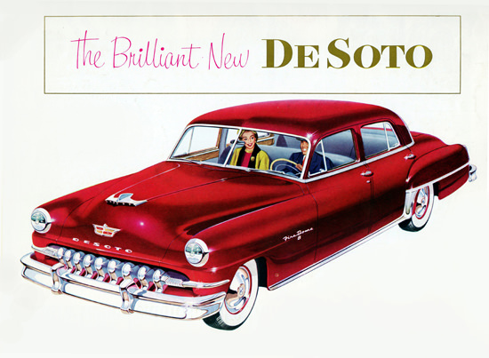 DeSoto Fire Dome 8 Sedan 1952 | Vintage Cars 1891-1970