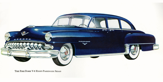 DeSoto Fire Dome V8 Sedan 1953 | Vintage Cars 1891-1970