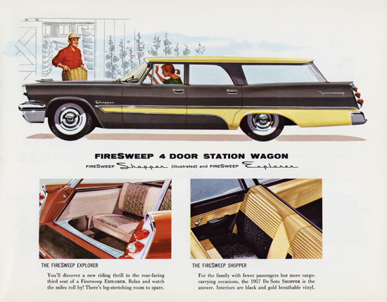 DeSoto FireSweep Shopper Station 1957 | Vintage Cars 1891-1970