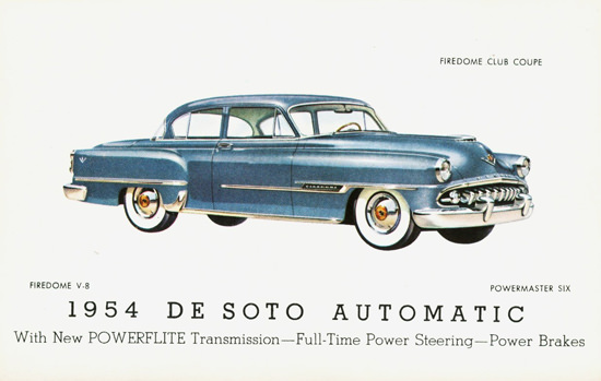 DeSoto Firedome Club Coupe 1954 | Vintage Cars 1891-1970