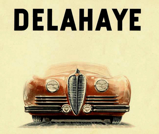 Delahaye Front 1947 | Vintage Cars 1891-1970