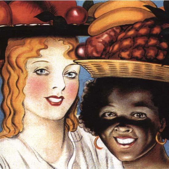 Detail Of Bilz Bebida Sana Argentina Beverages Fruit Girls | Best of Vintage Ad Art 1891-1970